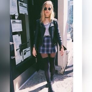 90s Y2k Tommy Hilfiger Tartan Plaid Skirt Grunge Academia Hunter Green Vintage
